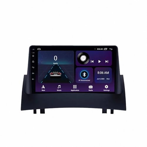 Radio Coche 2 DIN y Android Auto inalámbrico para Mitsubishi Colt Plus con pantalla multimedia