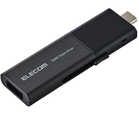 Amazon.co.jp: エレコム 外付けSSD USB3.2 Gen1 対応 スライド式