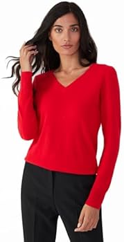 Style & Republic Oversized coltrui voor dames van 90% merinowol, 10% kasjmier, zachte boxy gebreide trui, warme, stijlvolle premium trui voor herfst en winter, blue melange, M