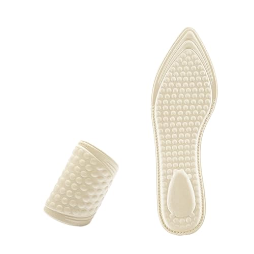 Support de voûte plantaire 4D et semelle élastique anti-choc pour talons