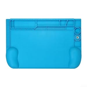 TE-604 Heat Resistant Mat for Soldering and Brazing Operations on Small Electronic Devices Including Smartphones Tablets Laptops and Sensors