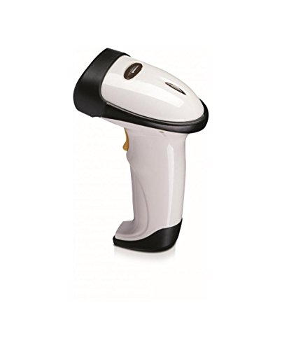 Mach Power BP-LBSC-010 Lettore di Codici a Barre 1D Nero, Bianco Handheld Bar Code Reader