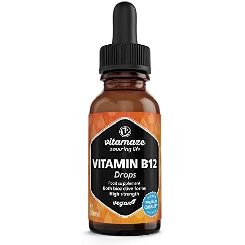 Vitamaze Vegan B12 Drops 500 mcg Cover