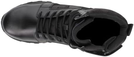Bates Mens Fuse Mid Zip 8 Inch Waterproof Work Safety Shoes Casual - Black - Size 10 M | Image 3