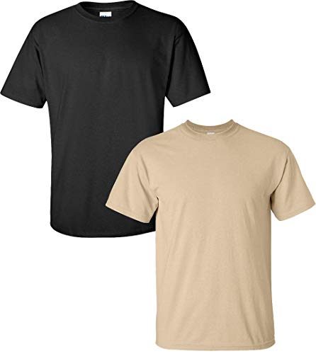 Gildan t-shirt en coton homme lot de 2 style G2000 taille M