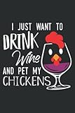 I Just Want to Drink Wine and Pet My Chickens - Wine Drinker: Daily Planner - Undated Daily Planner for Staying on Track (6