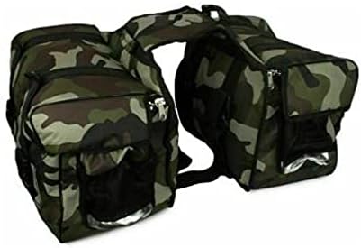 Double Side Saddlebag 60 LTR Army Stylish for Long Bullet Ride