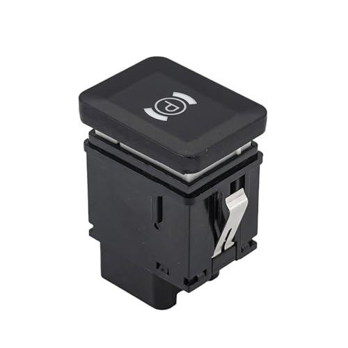 Naojino Botón Freno Electrónico Compatible con VW para Passat R36 2005 2006 2007 2008 2009 2010 2011 Botón Freno Mano Estacionamiento Eléctrico Automóvil Accesorios para Automóvil OEM: 3C0927225C