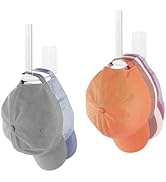 YAWSOUP Hat Organizer Rack for Wall,Hat Holder for Baseball Caps,Adhesive Hat Holder Storage Orga...