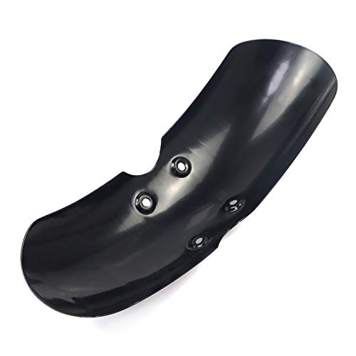 Gloss Black Front Short Fender Mudguard For Triumph (Air Cooled) Bonneville T100 Scrambler Thruxton 900 2001-2006