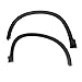 Sekeseauto 1 pair Front Fender Molding Trim, Fit for Honda CR-V 2012-2016, 2.4L l4, Replace# 74115T0AA02 74165T0AA02, HO1290105 HO1291105, Front Left & Right Wheel Fender Opening Arch Molding Trim