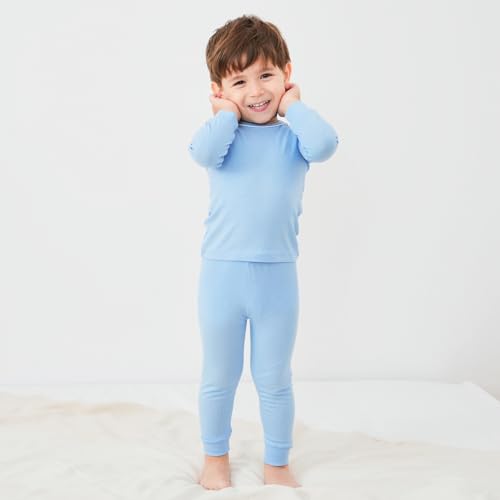 pureborn Baby Pajamas Set Pjs - Kids Toddler Boy Girl Short Long Sleeve Snug Fit Sleepwear 2pcs 18M-7Y2