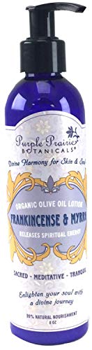 Frankincense & Myrrh Organic Olive Oil Lotion 8 oz Frankincense & Myrrh Organic Olive Oil Lotion 8 oz