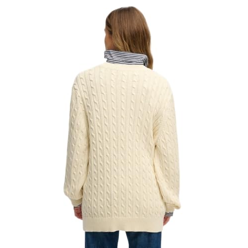 Pull Superdry Col roulé souple avec câble US 8 - vue 10