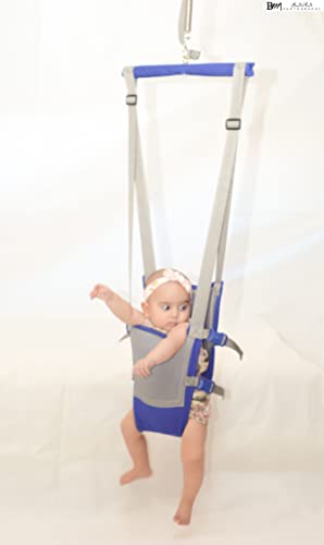 نطاطه اطفال ازرق اللون تعلق في السقف