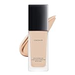 Flawless Liquid Foundation - Foundation Full Coverage for Mature Skin Over 60 - Waterproof Moisturizing Liquid Foundation - Natural Finish Soft Matte Oil Control Concealer for Women
