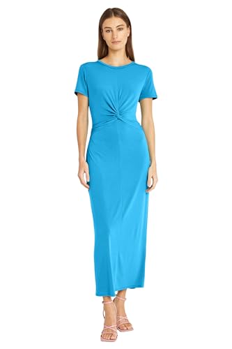 Image of Donna Morgan Women's Twist Detail Maxi Dress for Women | Cocktail & Wedding Guest | Casual Dresses for Women