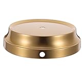 Finition élégante : le placage confère au pied un aspect raffiné et élégant, rehaussant l’esthétique de votre espace. pied de lampe de bureau, accessoire pour lampe de bureau