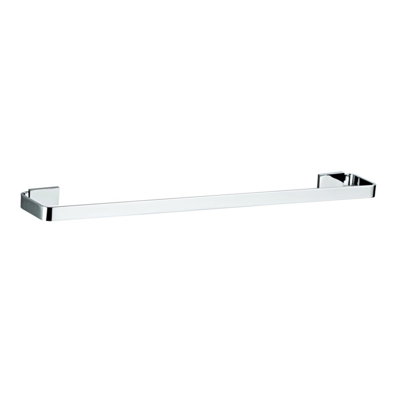 Porte-serviettes en laiton plaqué 57 cm, l'élégance murale pour votre bain