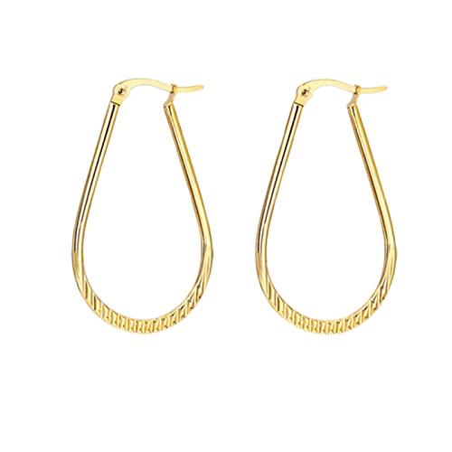Boucles d'oreilles cerceaux or pour femmes cadeau anniversaire