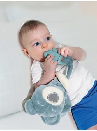 BABYJEM DİŞ KAŞIYICILI UYKUCU AYICIK YEŞİL - Görsel 4