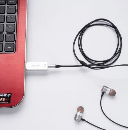 SeCro USB HUB Audio Sound Card - 3X USB 2.0 + Microphone & Audio in with Cable - Audio Adapter for Gaming Headset