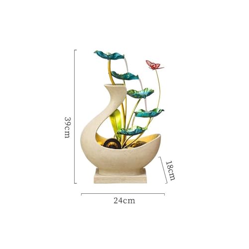 Fontaine de table cascade 5 niveaux cadeau idéal pour intérieur