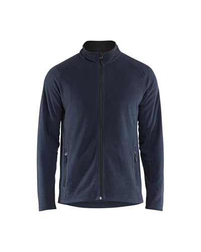 Veste micropolaire BLAKLADER 4721 vêtement haute visibilité marine pour artisan