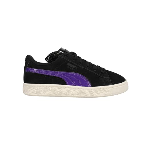 PUMA Kids Girls Bat Hero X Suede Classic Cat Lace Up Sneakers Shoes Casual - Black - Size 3.5 M