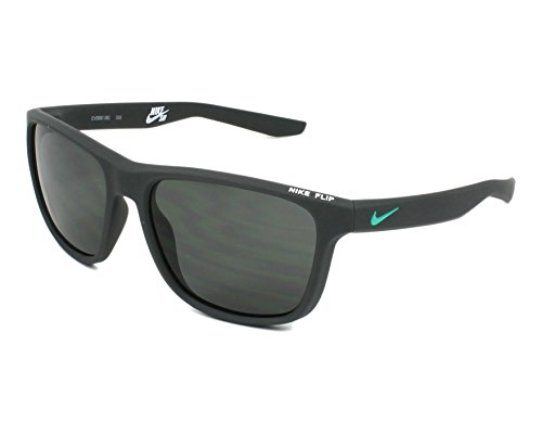 Nike Men's Flip Rectangular Sunglasses, Matte Anthracite, 53 mm