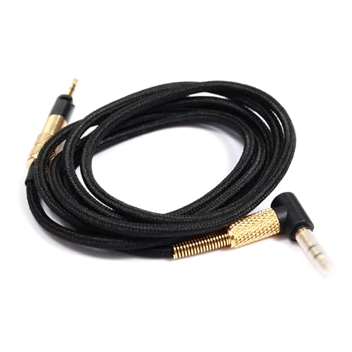 Quality 2.5mm to 3.5mm Earphone Cable for HD598/599/HD558/HD518 Wire Improved Sound Ranges and Extended Frequency Laptop