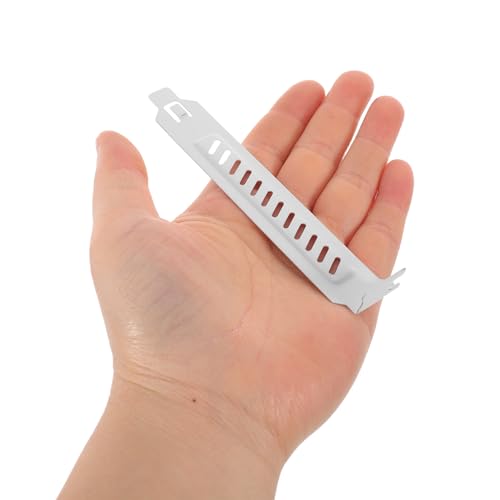 20 piezas Rejillas Ventiladas para Ranuras PCI - Placa de Expansión a Prueba de Polvo de 4.7" con Tornillos para Gabinetes de PC - Cubiertas de Aleación para Flujo de Aire - Accesorios para Gabinete de Computadora miniatura 6