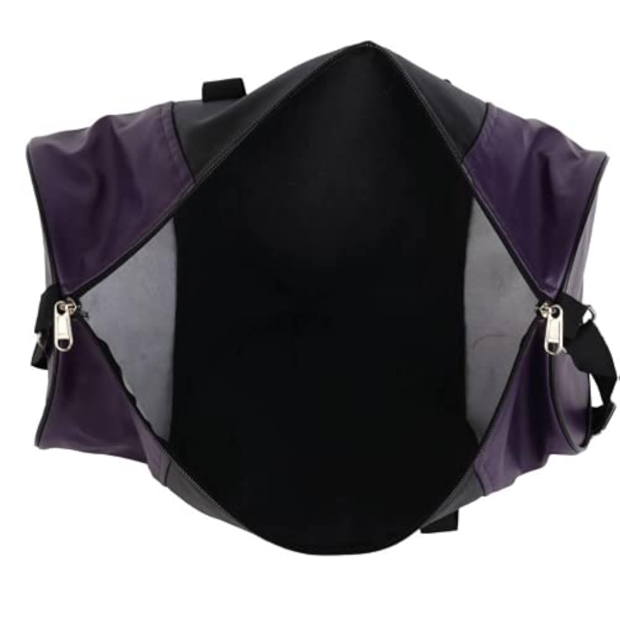 Stylish Leather Duffel Gym Bag, Unisex
