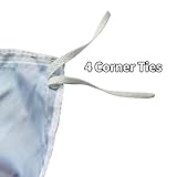 ANHOPE Graffiti Duvet Cover Set Soft Lightweight 3Pcs Bedding Set with 2 Pillowcase Colorful Hip Hop Hippie Urban Doodle Print Pattern Kids Boys Girls Teens Quilt Cover with Zipper Closure Double Size - Image 4