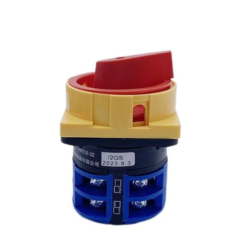 Interruptor de leva giratorio para bloquear líneas de 690V interruptor ON-OFF de 2 polos 4