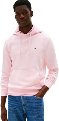 Tommy Hilfiger Sweat à Capuche Essential Terry Mw0Mw37235 pour Homme, Rose, Taille L
