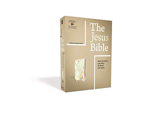The Jesus Bible Artist Edition, ESV, (With Thumb Tabs to Help Locate the Books of the Bible), Leathersoft, Multi-color/Teal, Thumb Indexed - Image 12