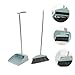 Healifty 1set Broom and Dustpan Home Cleaning Tools Lightweight Dustpan and Broom for Easy Storage Hair-Resistant Design for Indoor and Outdoor Use
