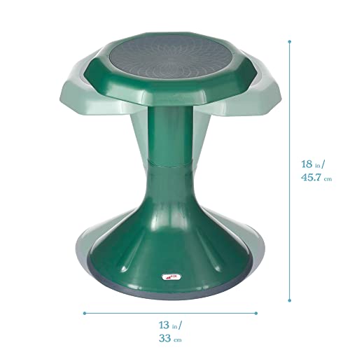 Image of ECR4Kids ACE Active Core Engagement Wobble Stool, 18-Inch Seat Height, Flexible Seating, Green