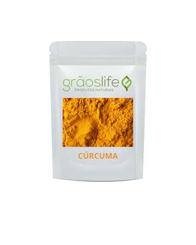 Cúrcuma 100% Pura 500gr - Grãos Life