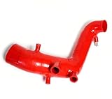 JM Turbo For VW Hose Jetta Golf Beetle Audi TT Volkswagen Silicone Hose 1.8T MK4 Turbo Inlet Air Intake Hose Kit RED New