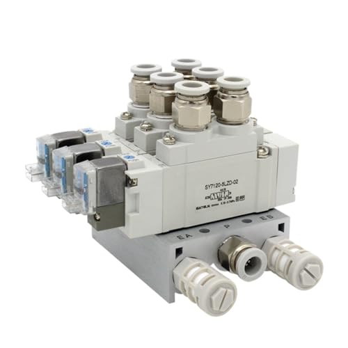 Vanne de commande haute précision SY7120-6LZD-01 sur embase double - 2