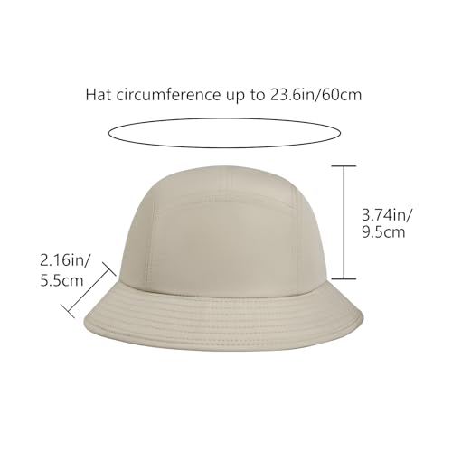 Image of BASSDASH UPF50+ Fishing Bucket Hat for Men Women Lightweight Water Resistant Packable Outdoor Summer Sun Hats FH13