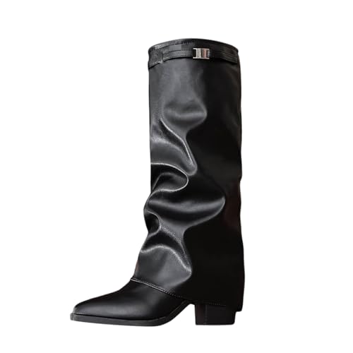 Bottes mi-mollet élégantes au design de boucle raffiné et finitions soignées