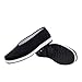 MUQGAOP Slip-on Chinese Traditional Tai Chi, Kung Fu Old Beijing, Martial Arts Canvas for Men and Women, Chinese Style Size Men 9.5/Women 10.5 Black
