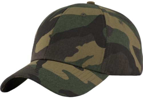 Image of TSSGBL Classic Plain Baseball Cap, Small /M-L /XL-3XL Big Head Fit, Unisex Adjustable Cotton Structured Golf Dad Hat