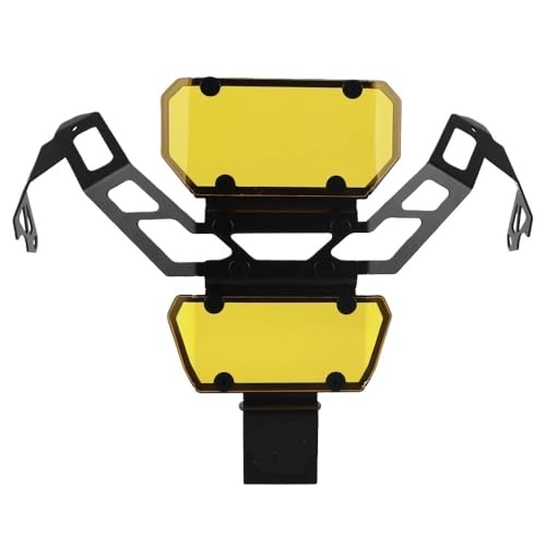 Cache calandre phare moto 450MT finition premium acier découpé