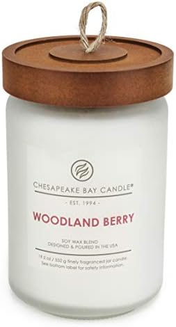Chesapeake Bay Candle Scented Candle, Woodland Berry, Large Jar