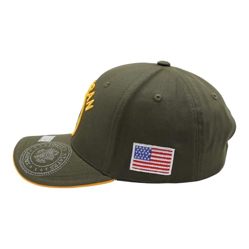 Image of US Army Veteran Hat for Men - Officially Licensed Military Baseball Cap, for Veterans