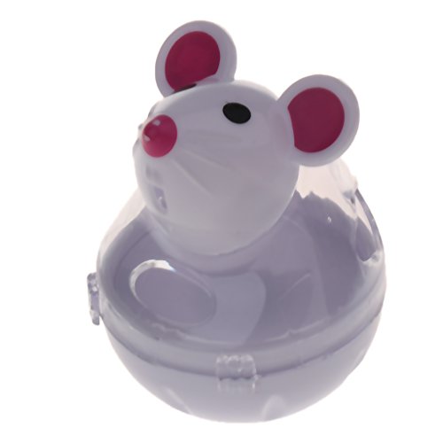Copo de plástico em forma de mouse Serenable 2 peças, recipiente para armazenamento de alimentos, ro